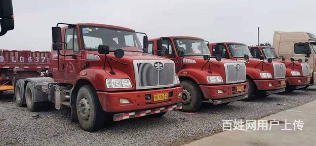 宿迁二手货车 倒短神器二手解放安捷牵引车350马力