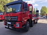 小三轴东风平板车 拉挖机专用平板拖车 全国包送车