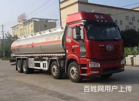 解放j6p 30方铝合金油罐车 运油车 全国可分期