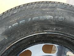 低价出售195/65R15轮胎轮毂一套