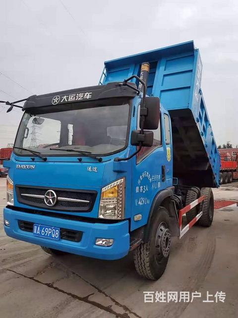 17年大运160蓝牌自卸车43米大箱国五烧尿素