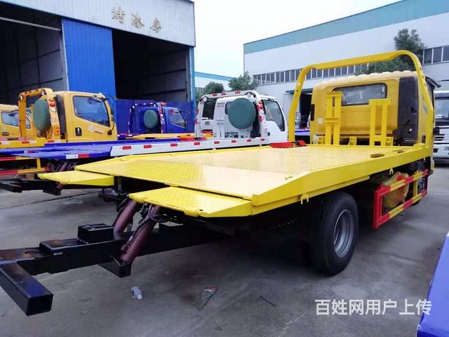 湖北随州清障车厂家 一拖二清障车价格 大量现车供应的图片