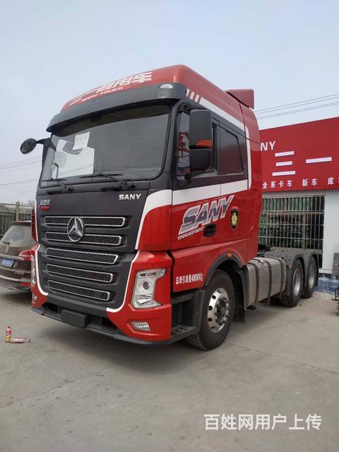 售新车三一牵引车 国五双驱轻体 500马力潍柴 的图片
