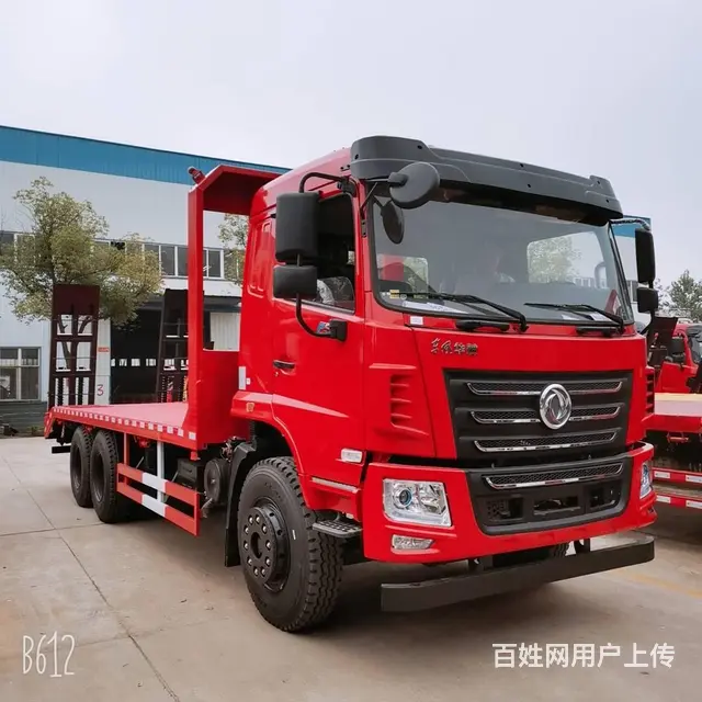 东风国5后八轮挖机平板运输车大量现车可 分期的图片