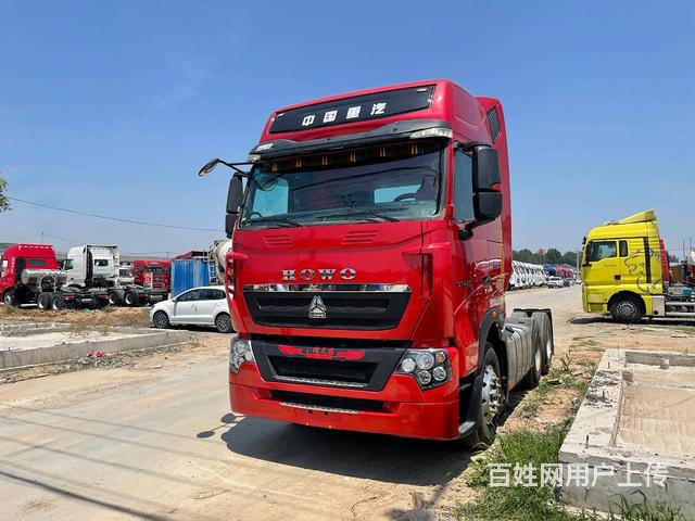 二手豪沃牵引车460马力国五轻体德国曼技术发动机的图片
