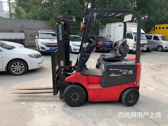5吨电动叉车,举高4米小型二手叉车个人转