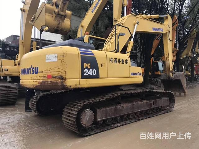 精品小松240-8二手挖掘机三大件质保一年支持按揭的图片
