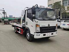 宜春重汽一拖二清障车 国六清障车 修理厂专用拖车