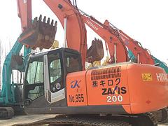 日立200二手挖掘机，手续齐全，免检，质保一年