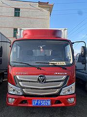 福田欧马可 厢式货车 准新