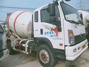 四台18年王牌大7方二手搅拌罐车，国五排