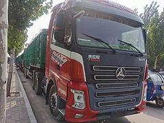 二手三一牵引车 500马力 国五 双驱带对开门花篮