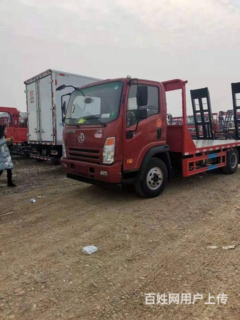 国六大运平板拖车 新款可分期