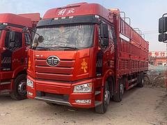 急售二手解放J6P高栏货车21年国六9.6米可提档