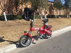 48V12A锂电 津阳光可折叠电动自行车