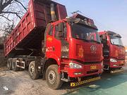 出售两台17年底7.2米解放J6P前四后八自卸车