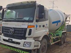 原版欧曼二手搅拌车 大12方 17年国五320马力