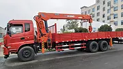 东风新款8-12吨后八轮随车吊 价格低 可分期