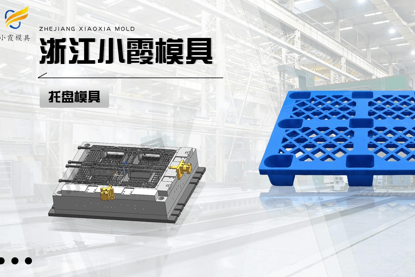 制作托盘塑料模具