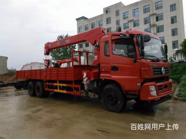 ​长兴12吨东风后八轮随车吊17786717353的图片
