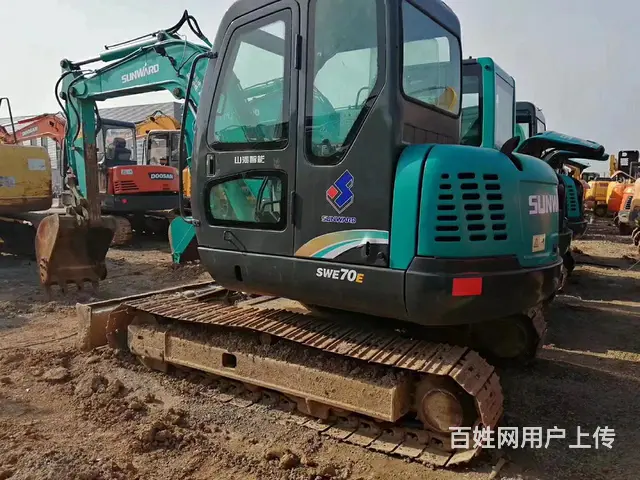 转让二手挖掘机山河智能70E价格不高创业首选手续全包送到家的图片