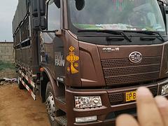 出售1年半解放J6L 高栏货车 国5纯绿通一手车