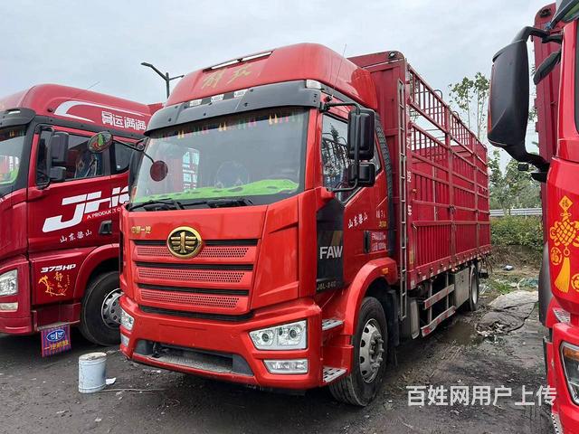 出售二手21年解放J6L高栏6米8国5 240马力的图片