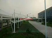嘉兴膜结构专业设计安装膜结构车棚，景观棚，膜结构看