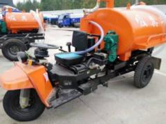 濮阳小型时风五征单缸三轮抽粪车 自带高低速吸粪车