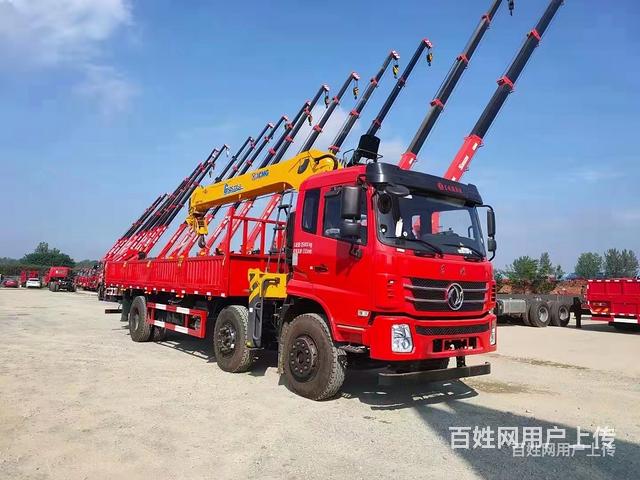 东风前四后四8吨10吨12吨随车吊 实力厂家生产的图片