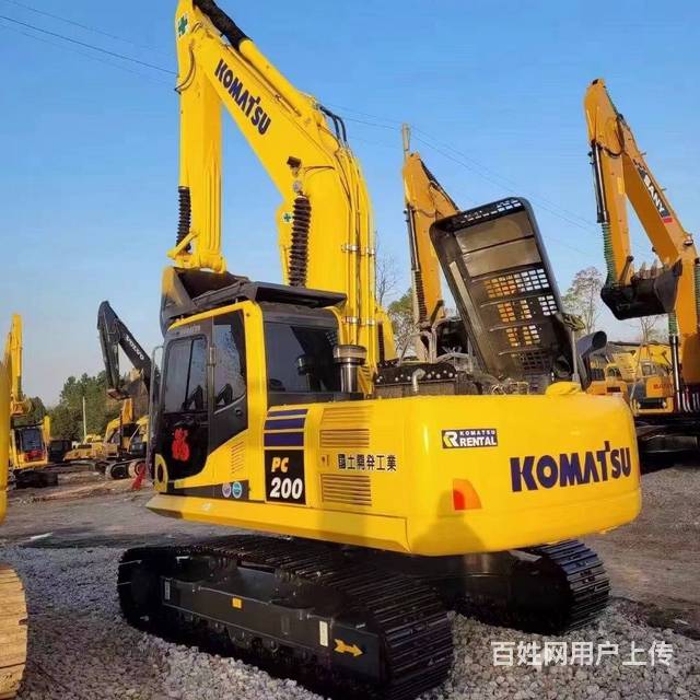 转让二手挖掘机小松200手续齐全质保两年全国包邮急的图片