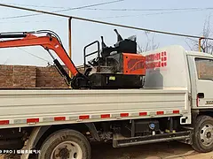 18型微挖带多种辅具便宜出售