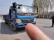忻州16年奥驰D3平板货车，6.3米小黄牌