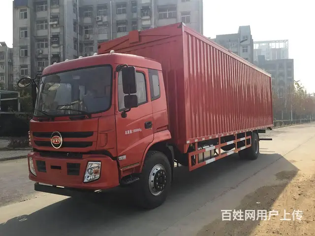单桥福德厢式货车 实力厂家生产售后无忧的图片
