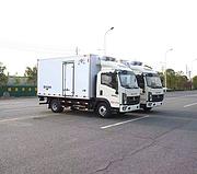 重汽豪沃宽体4.0米冷藏车 国6厂家可分期送到家