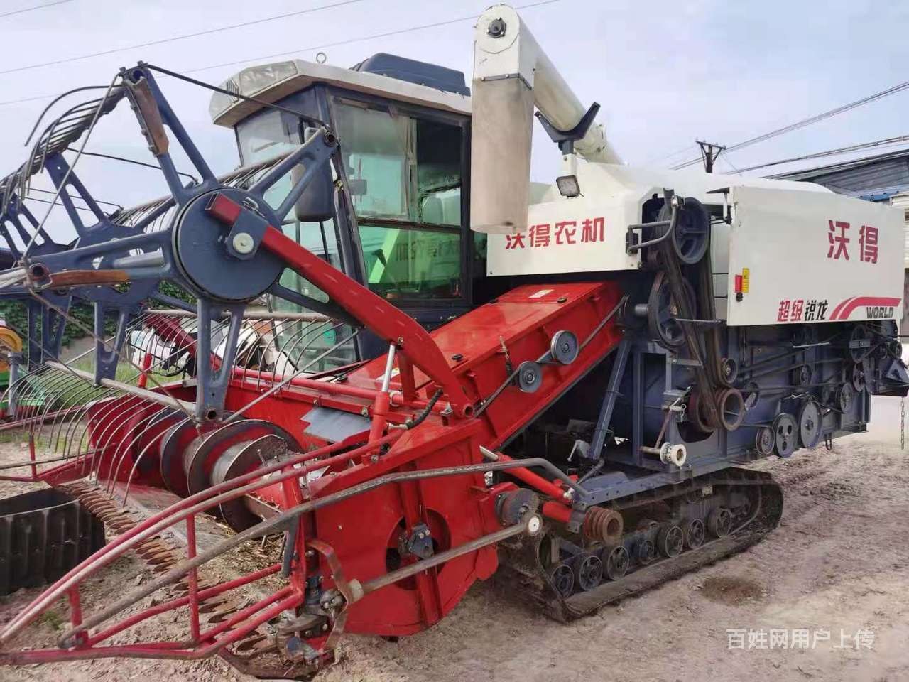 转让20年买的沃得收割机112马力深圳百姓网