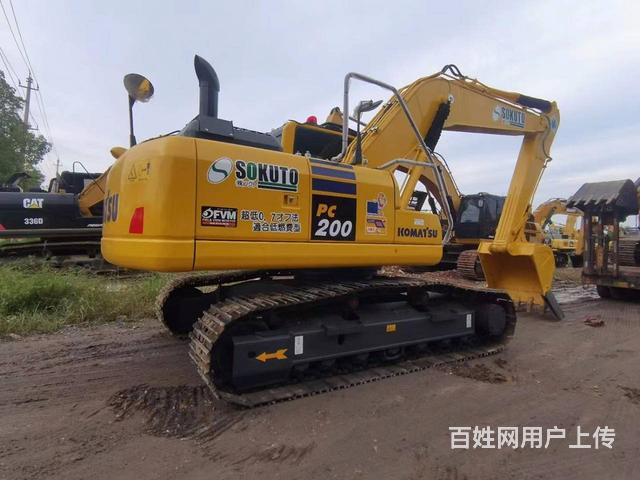 转让二手挖掘机小松200手续齐全质保两年包送可分期的图片