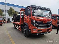海西国六挖机平板运输车 拖运12吨以上货物拖板车全国包上牌