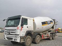 出售二手豪沃搅拌车 大20方 380马力 前四后八