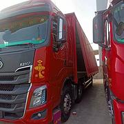 出售21年4月乘龙H7，三桥飞翼厢车，价格不高