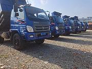 福田160蓝牌国五蓝牌自卸车