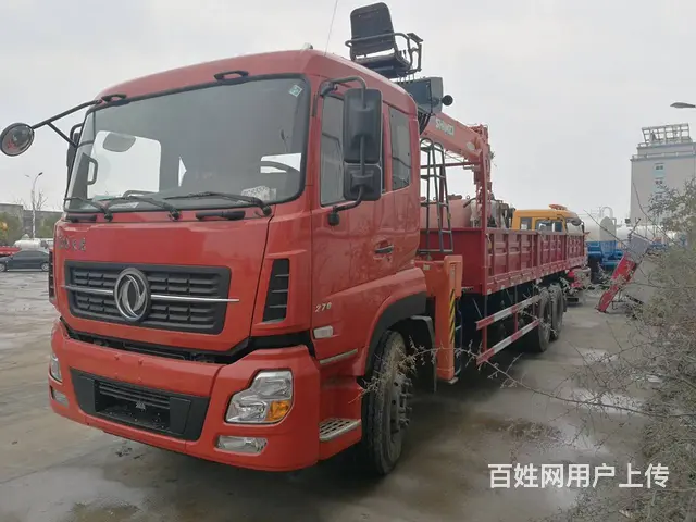 诚心出售东风天龙后八轮随车吊 价格优惠的图片