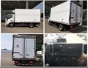 厦门蓝牌4.2米厢式冷冻车 冷藏车保鲜车直销厂家