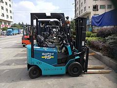 合力杭州仓储堆高设备，二手1.5吨2吨3吨电瓶叉车