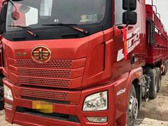 17年4月解放JH6 半挂车13米高低板挂一原版车
