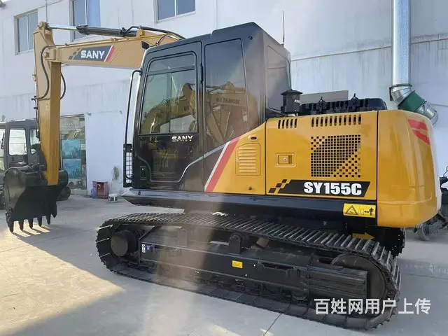 转让一台三一155二手挖机 三一公司试驾机 可分期的图片