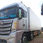 急售一年半欧曼9.6米冷藏车，带全保-险