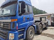 低价出售二手欧曼牵引车 380马力 国四 双导轻体