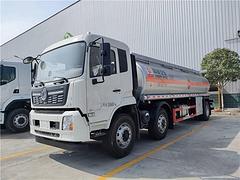 国六东风天锦小三轴19.3方碳钢罐运油车  可分期