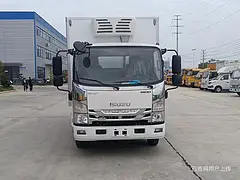 蓝牌五十铃M100冷藏车超市冻货配送冷冻车来电有优惠